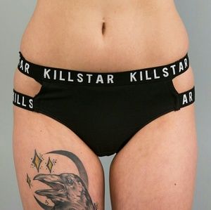 Killstar Rise N Rule Double Strap Bikini Panty